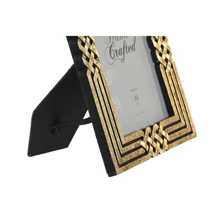 DKD Home Decor Marco de Foto 13x18 Neoclasico Dorado Resina 17 x 1.5 x 22 cm 1