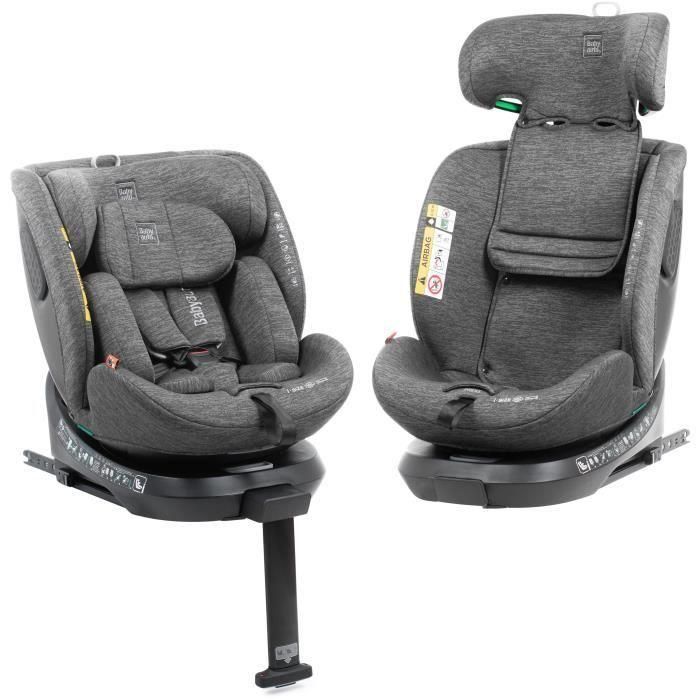 Babyauto CORE BAB8435593702970 Silla de coche Grupo 0/1/2/3 I-Size 40/150cm Isofix Giratoria Reclinable Reductor Gris 2