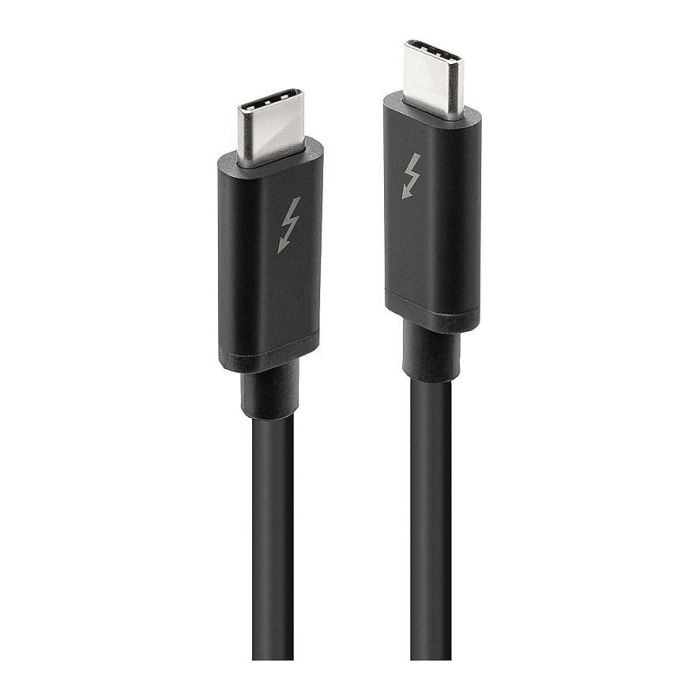 Lindy Cable Thunderbolt 3 Pasivo 2m para Datos, Video 4K y Carga hasta 100W Lindy Cable Thunderbolt 3 Pasivo 2m para Datos, Video 4K y Carga hasta 100W