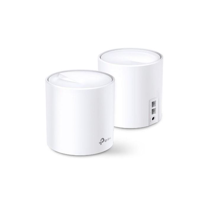 TP-Link Deco X20 (2-Pack) Sistema Wi-Fi 6 Mesh AX1800 para todo el Hogar, Velocidad 1800Mbps Doble Banda, conecta +150 Dispositivos 1 TP-Link Deco X20 (2-Pack) Sistema Wi-Fi 6 Mesh AX1800 para todo el Hogar, Velocidad 1800Mbps Doble Banda, conecta +150 Dispositivos 1