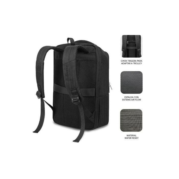 SUBBLIM MOCHILA BUSINESS V2 AP 16'' NEGRO maletines para portátil 40,6 cm (16") 2 SUBBLIM MOCHILA BUSINESS V2 AP 16'' NEGRO maletines para portátil 40,6 cm (16") 2