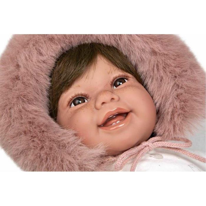 Muñecas Arias Muñeca Elegance 45 cm Zoe Rosa con Manoplas (Muñeco de Peso) 5 Muñecas Arias Muñeca Elegance 45 cm Zoe Rosa con Manoplas (Muñeco de Peso) 5