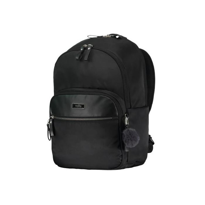 Totto Mochila Mujer Adelaide 3 para Portátil 13" MA04ADE003-22100-N01 Negro 15 Litros 0 Totto Mochila Mujer Adelaide 3 para Portátil 13" MA04ADE003-22100-N01 Negro 15 Litros 0