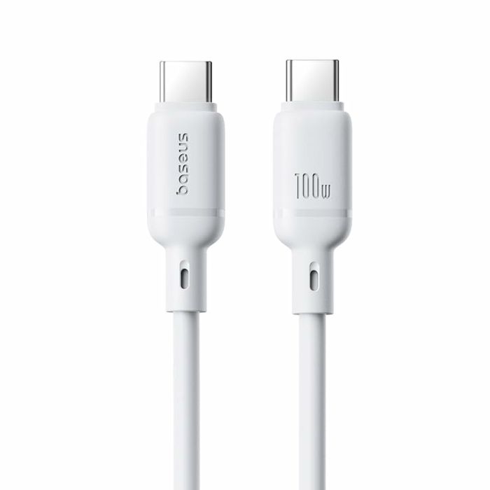 Cable USB-C a USB-C Baseus P10377704213-01 Blanco 2 m