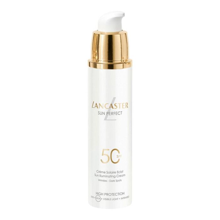 Lancaster SUN PERFECT Crema Iluminadora SPF50 50 ml Antienvejecimiento con Tecnología Full Light 1