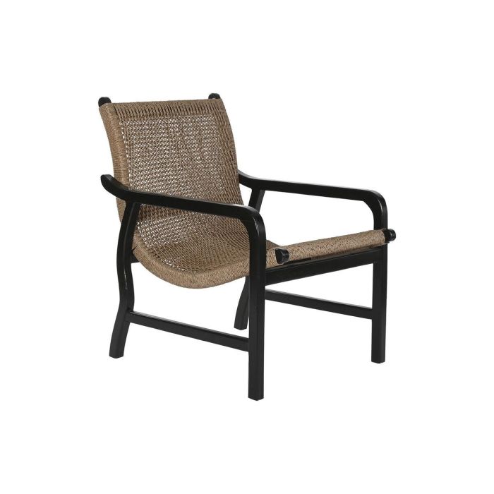 DKD Home Decor Butaca Colonial Madera Teca y Ratán Sintético 80x66x73 cm 0 DKD Home Decor Butaca Colonial Madera Teca y Ratán Sintético 80x66x73 cm 0