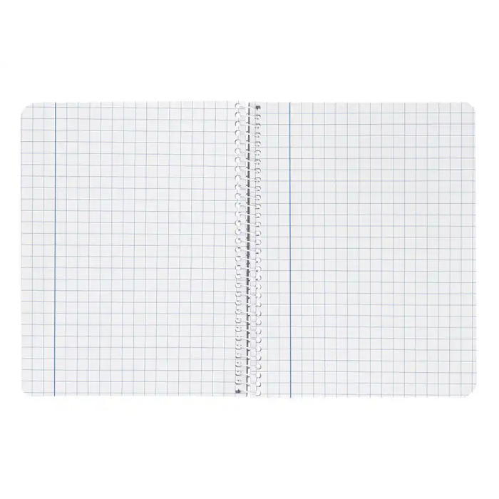 Liderpapel Cuaderno Espiral A4 Witty Tapa Dura 80 Hojas 90gr Cuadro 8mm con Margen Colores Surtidos 6