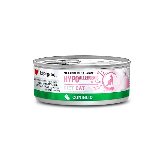 Disugual Diet Cat Hypoallergenic Conejo 12x85 gr