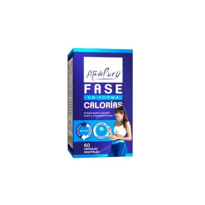 Tongil Fase Calorias En Forma 60 Cápsulas Estado Puro Control de Peso Vegano