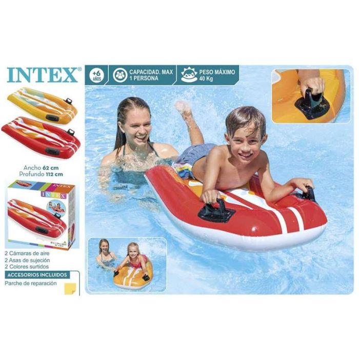 Tabla surf hinchable con asas joy rider 112x62 cm - modelos surtidos 2