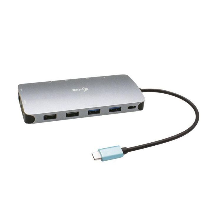 i-tec Metal USB-C Nano 3X Display Docking Station + Power i-tec Metal USB-C Nano 3X Display Docking Station + Power
