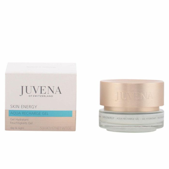 Juvena SKIN ENERGY Aqua Recharge Gel Facial Hidratante Antifatiga Efecto Flash Regenerador con Ácido Hialurónico 50 ml
