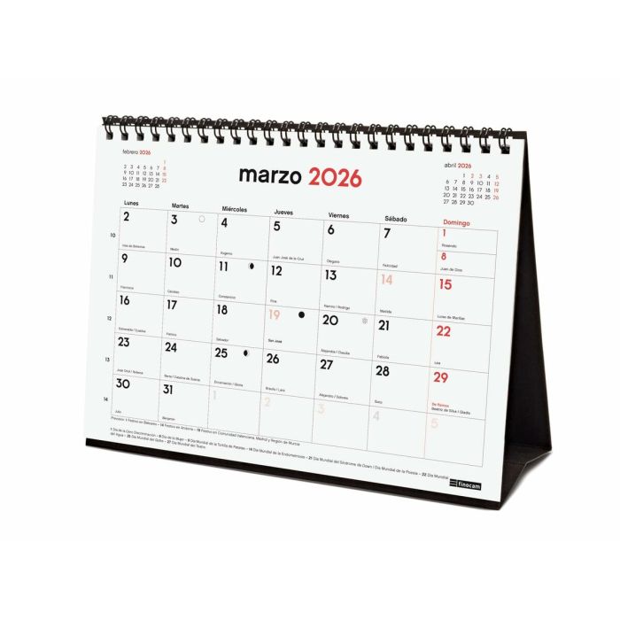 Calendario de Sobremesa Finocam 2 Calendario de Sobremesa Finocam 2