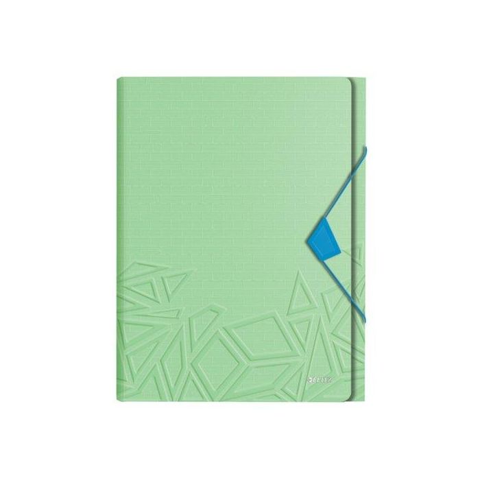 Clasificador Acordeon Leitz Urban Chic Pp A4 6 Separad. Verde 5 unidades