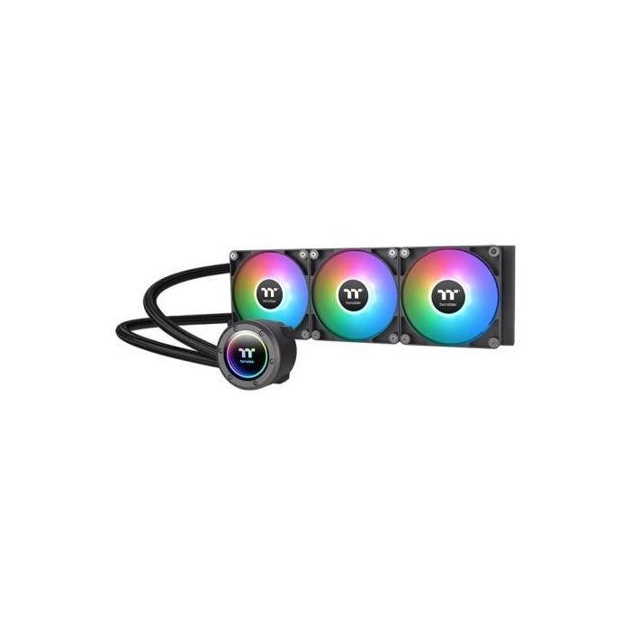 Thermaltake TH360 ARGB Sync V2 Refrigeración Líquida CPU All-In-One, 3 Ventiladores 12cm, 500-2000 RPM, Negro