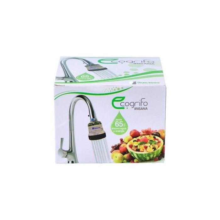 Irisana Ir33 Ecogrifo para Grifo de Cocina - Ahorro Agua y Energía, Limpia Frutas, Verduras y Pescados