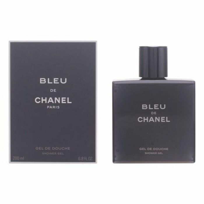 Chanel IL43A Gel de Ducha BLEU para Hombre, con vibrante fragancia, textura mousse limpiadora e hidratante, 200 ml.