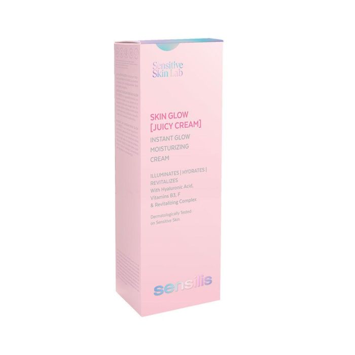 Sensilis SKIN GLOW [JUICY CREAM] Crema Facial Hidratante Efecto Flash con Vitamina F y Niacinamida 50 ml 1