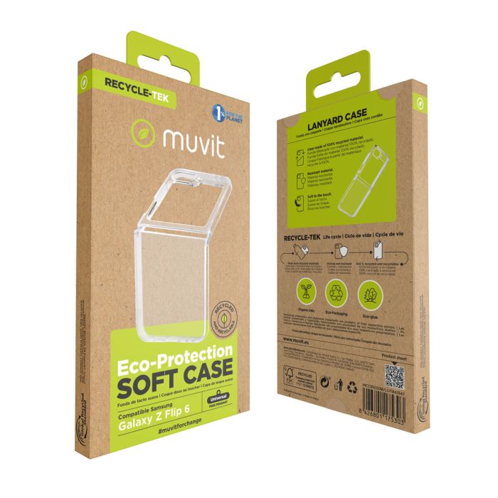 Funda para Móvil Muvit for Change Galaxy Z Flip6 2 Funda para Móvil Muvit for Change Galaxy Z Flip6 2