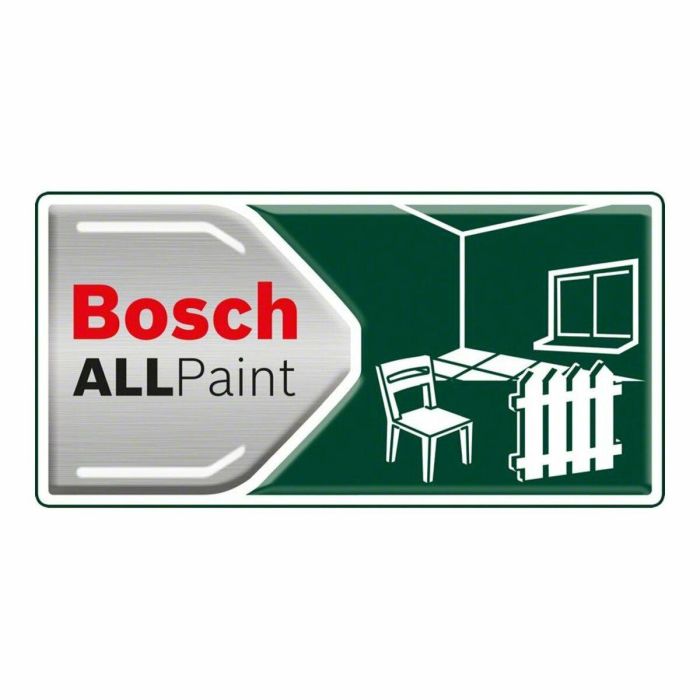 Bosch PFS 3000-2 Pistola de Pintura Eléctrica 650W para Paredes, Barniz, Lacas y Manchas, Depósito 1L, Manguera 2m 1