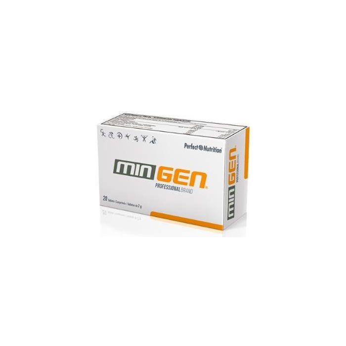 GEN PROFESSIONAL Suplemento Deportivo Mingen 20 Comprimidos Masticables para Desgaste Muscular