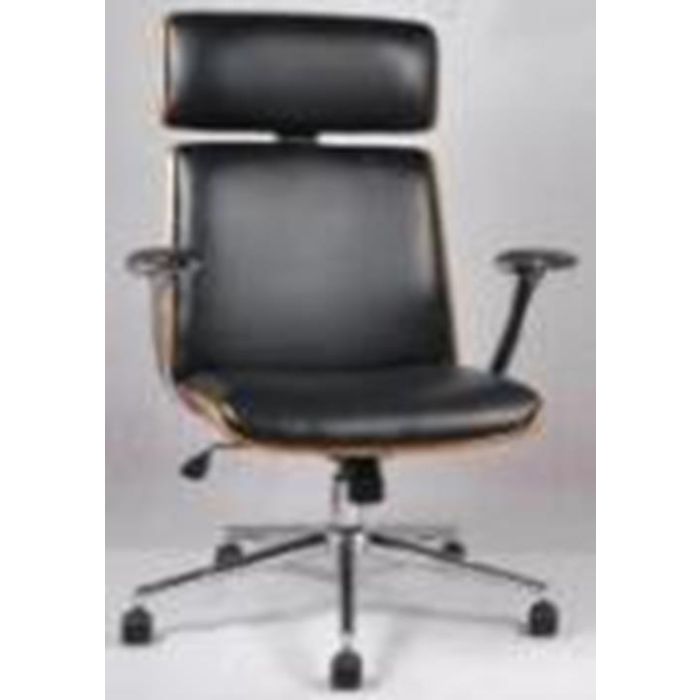 Silla Moderno DKD Home Decor Negro Marron 69 x 108.5 x 71 cm 5