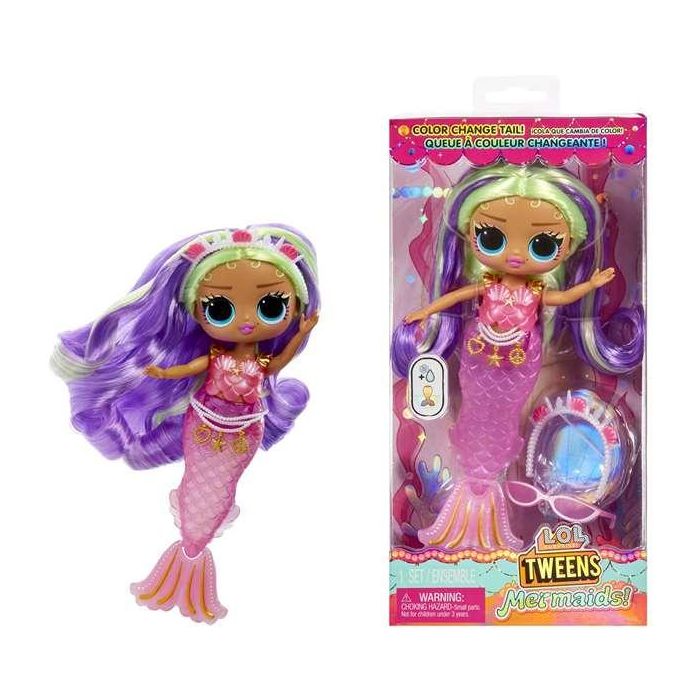 Muñeca l.o.l. surprise tween sirena - cleo cove. su cola cambia de color 25,4x12,7x6,35 cm 9 Muñeca l.o.l. surprise tween sirena - cleo cove. su cola cambia de color 25,4x12,7x6,35 cm 9