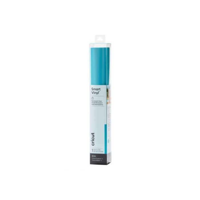 Cricut Rollo de vinilo de termotransferencia Smart Vinyl Permanent Azul 330 mm x 900 mm - 2008620 Cricut Rollo de vinilo de termotransferencia Smart Vinyl Permanent Azul 330 mm x 900 mm - 2008620