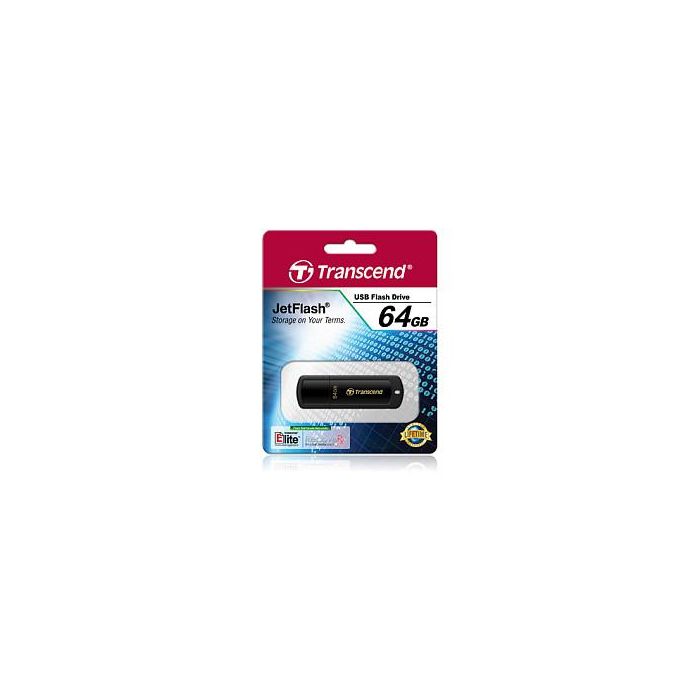 Transcend JetFlash 350 Memoria USB 64GB Negro 1 Transcend JetFlash 350 Memoria USB 64GB Negro 1