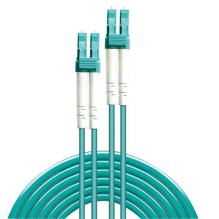 Lindy 100m Fibre Optic Patch Lead OM3 LC to LC Connectors 1 Lindy 100m Fibre Optic Patch Lead OM3 LC to LC Connectors 1