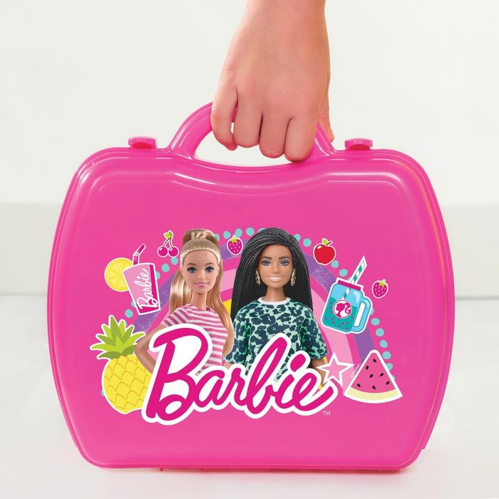 Barbie 00927 Maletín de Zumos y Batidos Smoothie con +20 Accesorios para Muñeca Incluye Asiento Juego Niños +3 Años 3 Barbie 00927 Maletín de Zumos y Batidos Smoothie con +20 Accesorios para Muñeca Incluye Asiento Juego Niños +3 Años 3