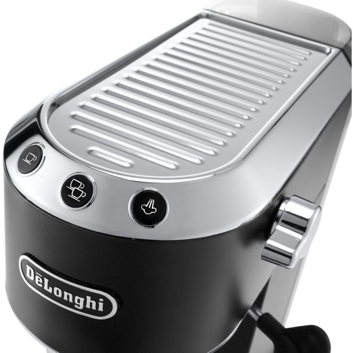 DeLonghi Dedica EC685.BK Cafetera Espresso Semi-automática para Café Molido/Dosis 1300W 15 bar Negra 2 DeLonghi Dedica EC685.BK Cafetera Espresso Semi-automática para Café Molido/Dosis 1300W 15 bar Negra 2