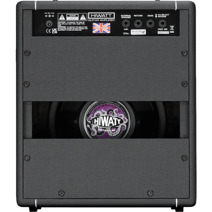 HIWATT Amplificador Guitarra Combo Leeds 25W 1x10" Transistores 2