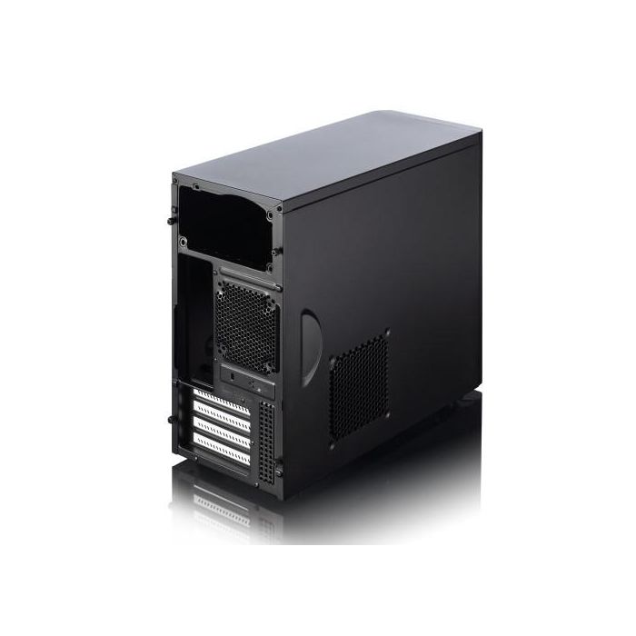 Fractal Design CORE 1100 Mini Tower PC Negro - FD-CA-CORE-1100-BL - Compatible con micro ATX/Mini-ITX, Ventilador 120mm 15