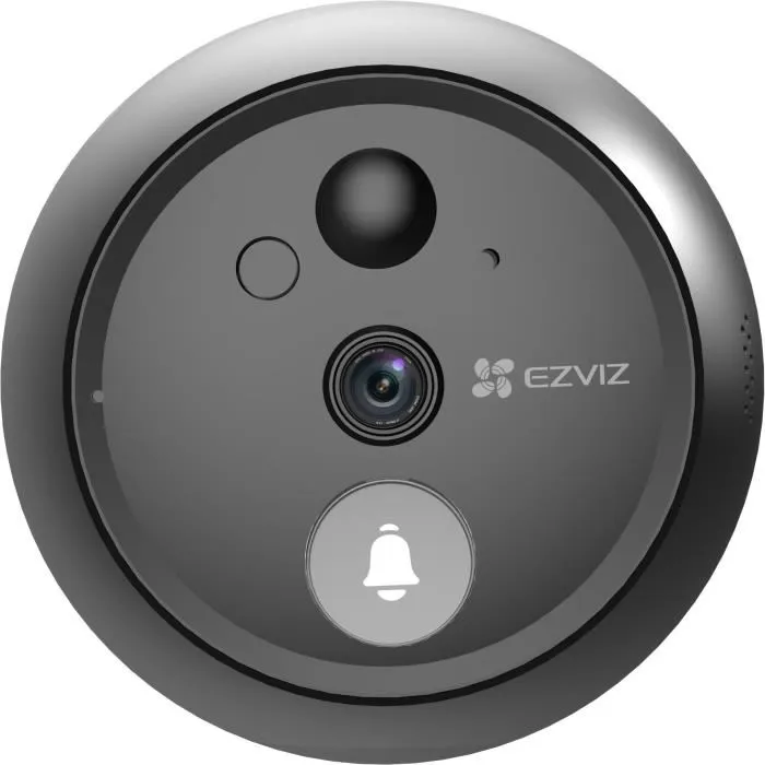Ezviz Mirilla Conectada HP4 con Pantalla Wi-Fi 4.3" 2MP, Timbre Integrado y Audio Bidireccional 1