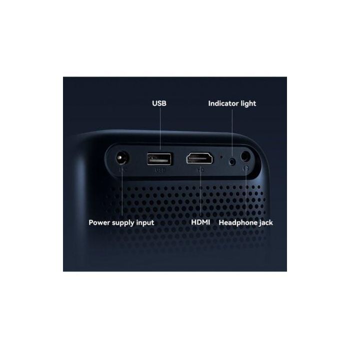 Proyector Portátil Wanbo T2 Max New/ 450 Lúmenes/ Full HD/ HDMI/ WiFi/ Azul 4