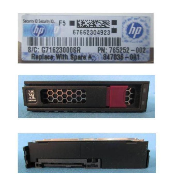 Hewlett Packard Enterprise 6TB, 3.5", 12G SAS, 7.2K rpm, LFF, LP, MDL, 512e 1