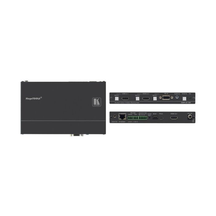 Kramer Electronics DIP-31 extensor audio/video Transmisor de señales AV Negro 4 Kramer Electronics DIP-31 extensor audio/video Transmisor de señales AV Negro 4