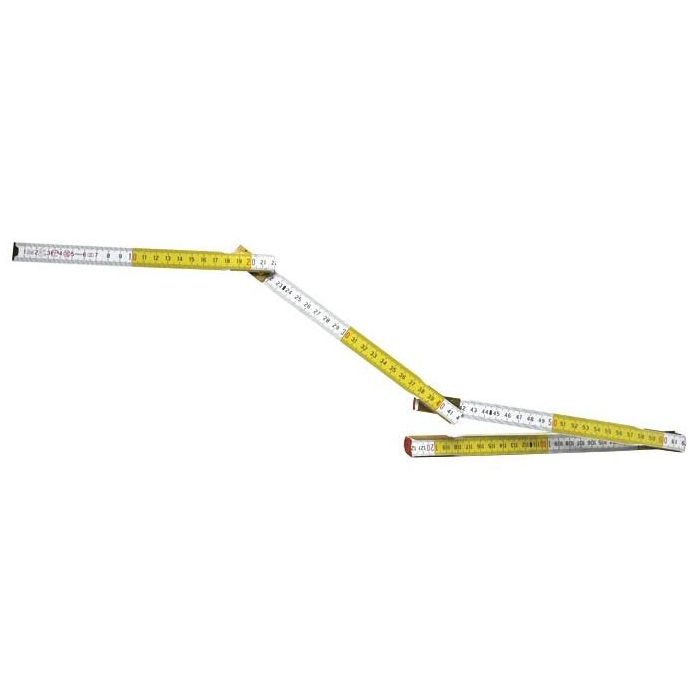 Stanley Maßstab Holz Weiß 2m/17mm 3