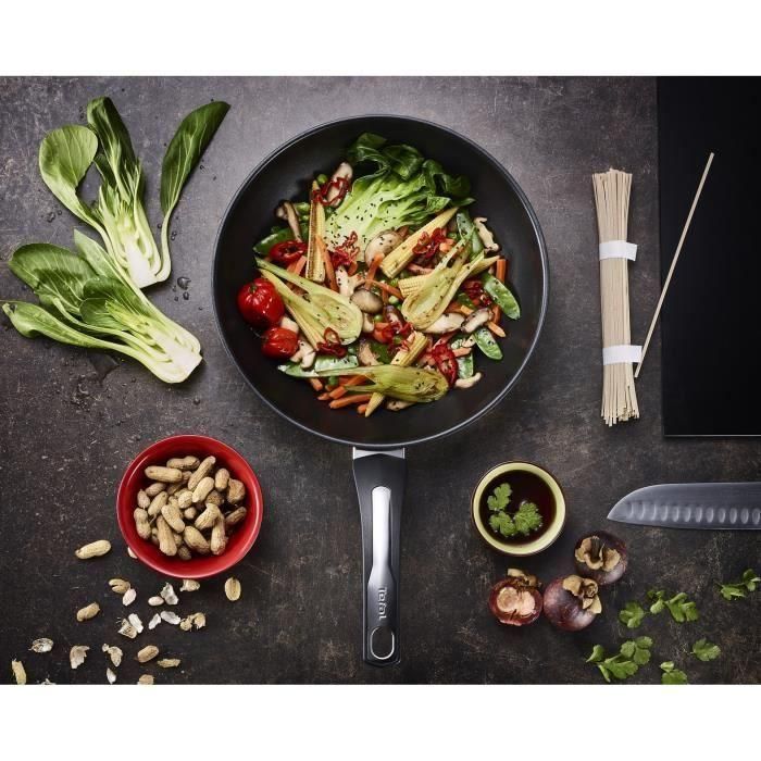 Sartén Wok Tefal Emotion Acero Inoxidable Ø 28 cm (1 unidad) 4