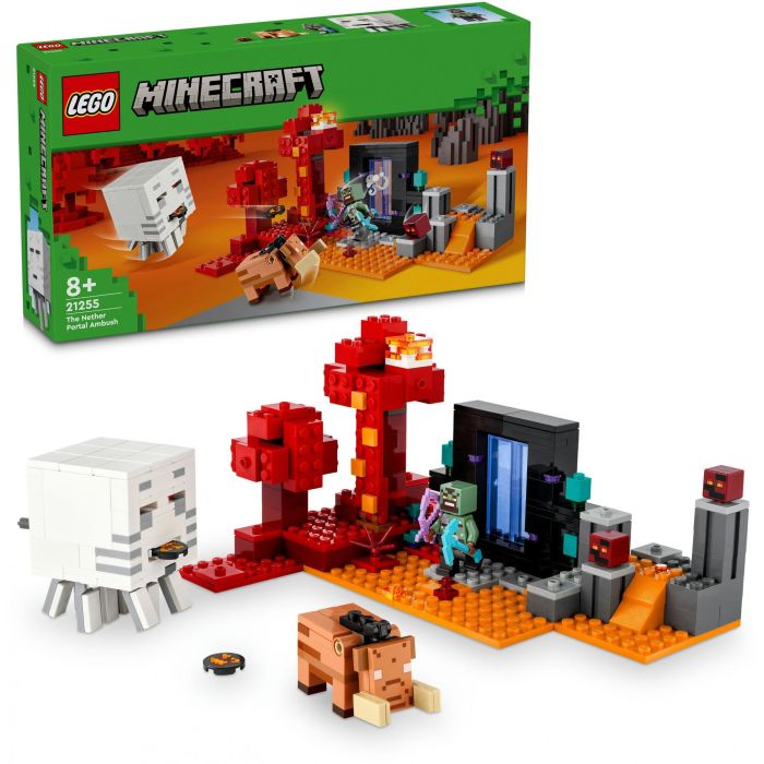 LEGO 21255 Minecraft Hinterhalt am Netherportal 14