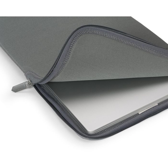 Dicota Sleeve Eco SLIM L para Microsoft Surface Laptop 15 Pulgadas - Neopreno Reciclado Gris, Protección Ligera 4 Dicota Sleeve Eco SLIM L para Microsoft Surface Laptop 15 Pulgadas - Neopreno Reciclado Gris, Protección Ligera 4