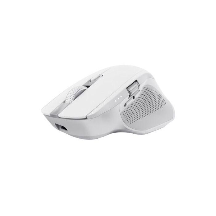 Ratón Inalámbrico por Bluetooth Trust Ozaa+/ Batería recargable/ Hasta 3200 DPI/ Blanco Ratón Inalámbrico por Bluetooth Trust Ozaa+/ Batería recargable/ Hasta 3200 DPI/ Blanco