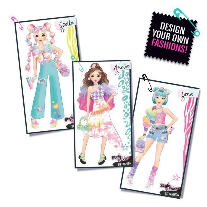 Fashion designer light-up pad crea combinaciones de atuendos con las plantillas e ilumina tus diseños de moda! 25x5x27 cm 3 Fashion designer light-up pad crea combinaciones de atuendos con las plantillas e ilumina tus diseños de moda! 25x5x27 cm 3