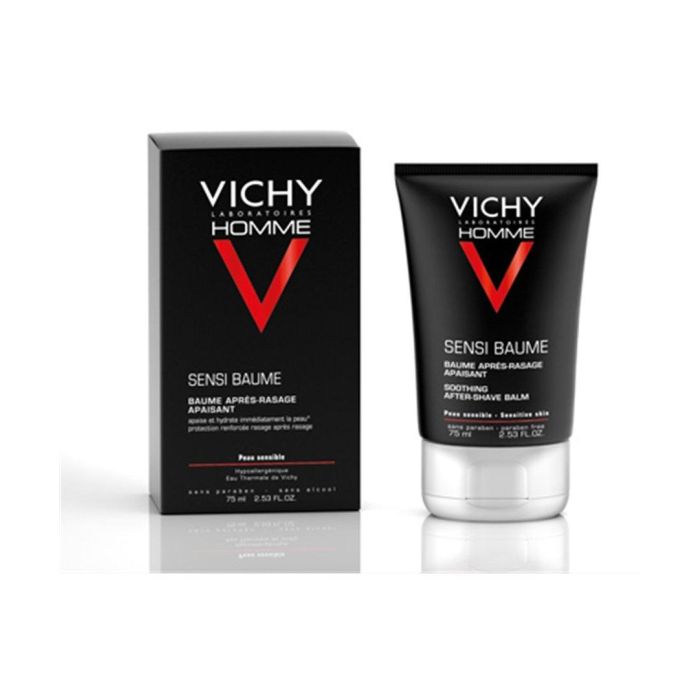 Vichy Homme Sensi-Baume Bálsamo After Shave para Pieles Sensibles 75 ml