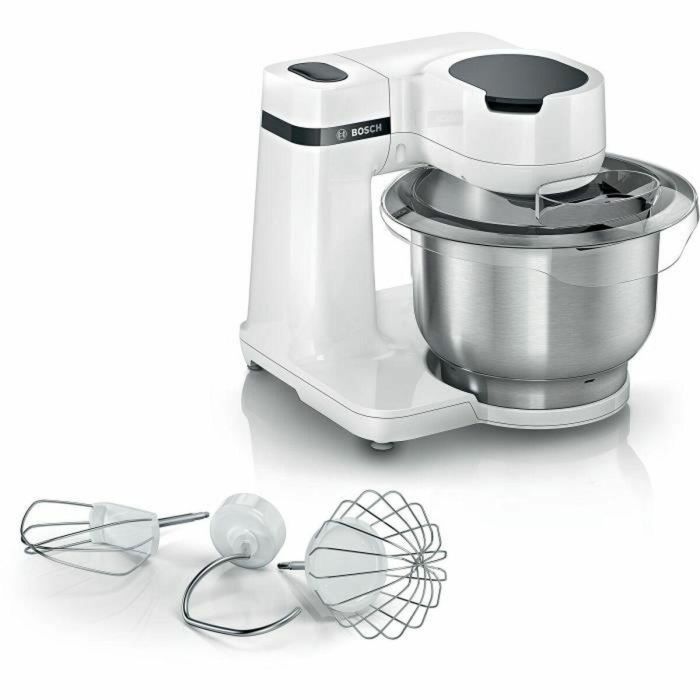 Bosch MUMS2EW00E Procesador de alimentos Serie 2, 700 W, 4 velocidades, Blanco Bosch MUMS2EW00E Procesador de alimentos Serie 2, 700 W, 4 velocidades, Blanco
