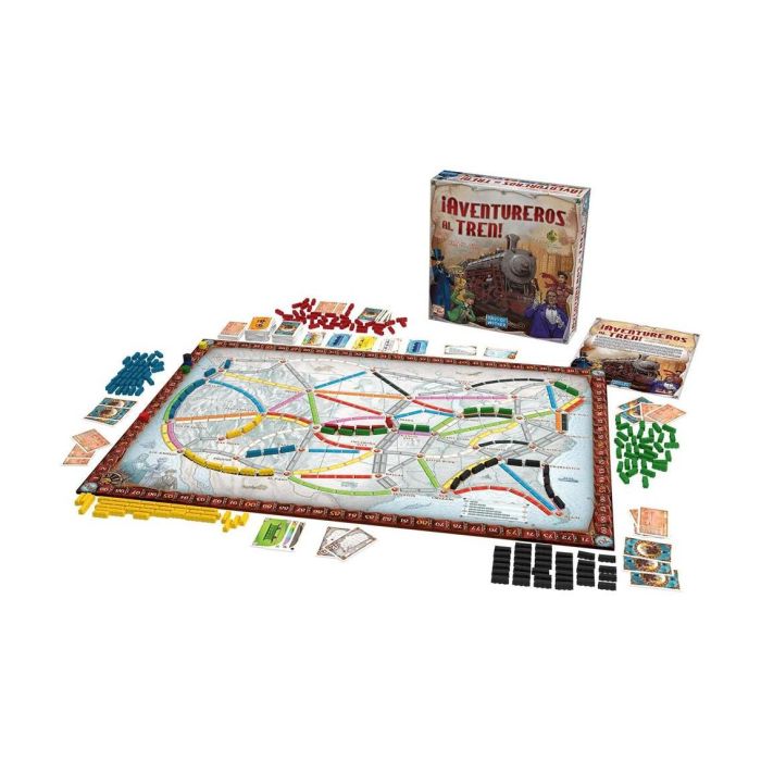 Days of Wonder Aventureros al Tren Juego de Mesa para 2-5 Jugadores Duración 30-60 min 2
