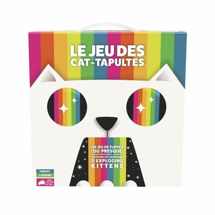 Asmodee ASMEKICM01FR Juego de Mesa Gato-tapulto 3 Asmodee ASMEKICM01FR Juego de Mesa Gato-tapulto 3