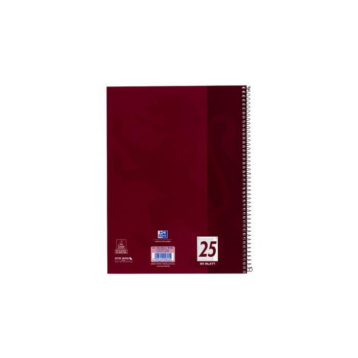 Oxford Collegeblock A4+220x295mm 80 Bl. Liniert Rand weiß R 2 Oxford Collegeblock A4+220x295mm 80 Bl. Liniert Rand weiß R 2