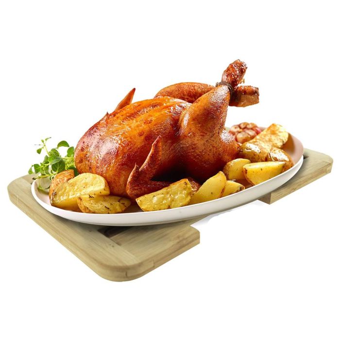 Cook Concept Salvamantel Extensible 20-30 cm Bambú Natural 2